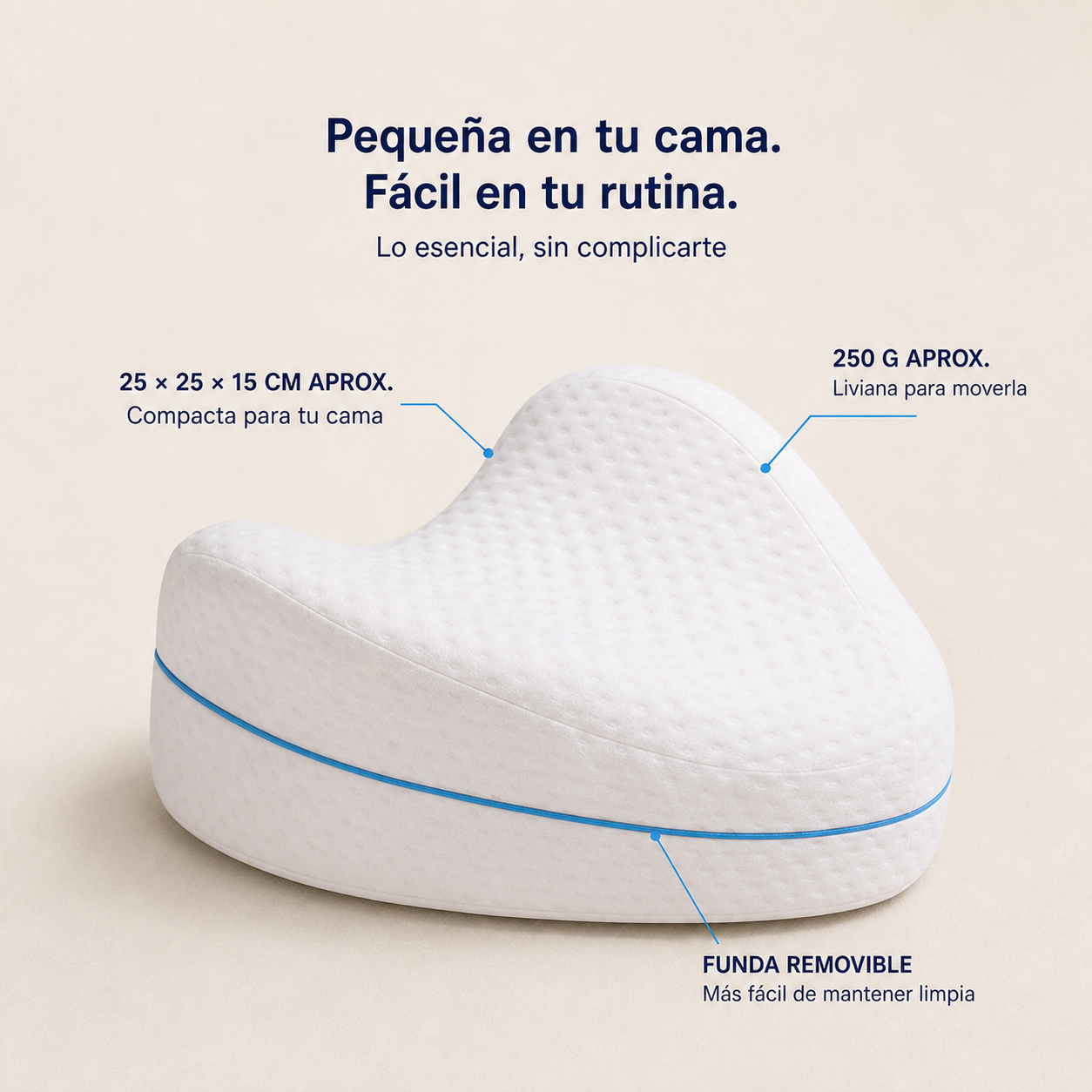 Almohada para Piernas y Rodillas