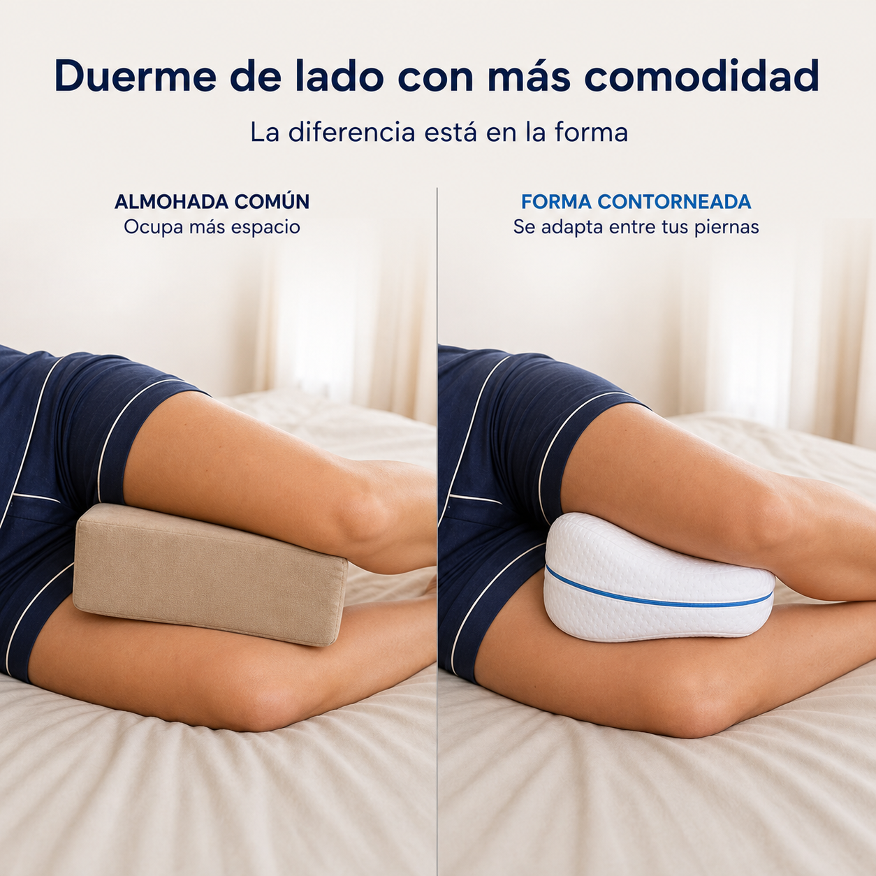Almohada para Piernas y Rodillas